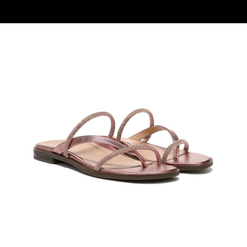 Vionic Women's Citrine Prism Supportive Strappy Sandal - Met Rose Gold - Picture 4 of 7